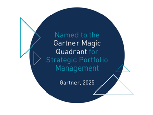 Graphic: Named to the Gartner Magic Quadrant for Strategic Portfolio Management, 2025