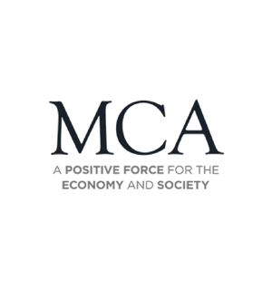 MCA - A positive force for the economy and society badge